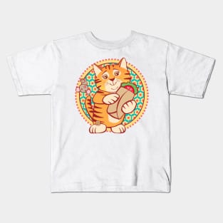 Burrito Cat and Mouse Kids T-Shirt